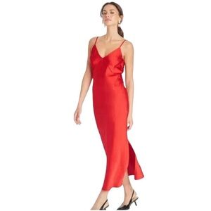 NWT Target A New Day Red Midi Dress Size Medium